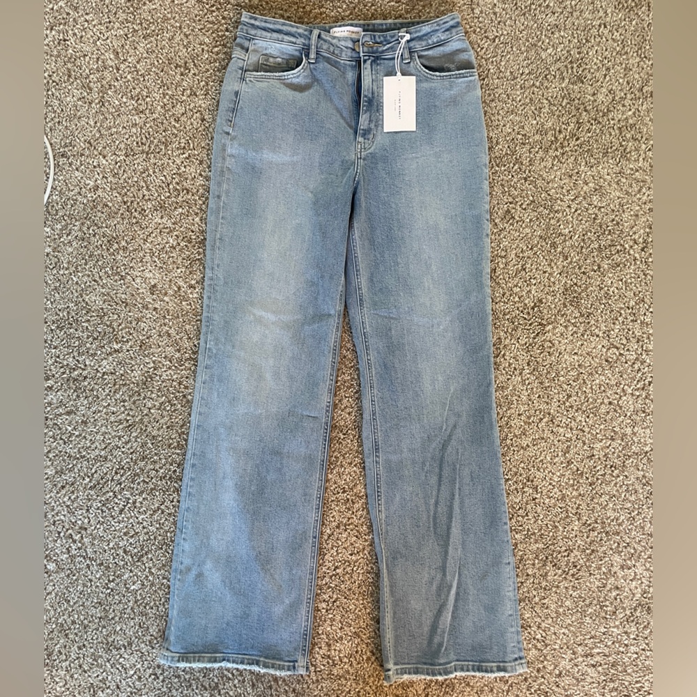 Flying Monkey straight leg high rise jeans. Size 30.